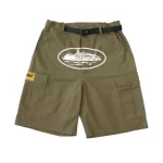 Cargo Corteiz Alcatraz Shorts Vert Kaki