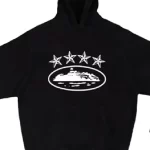 Corteiz 4Starz Alcatraz Hoodie Black