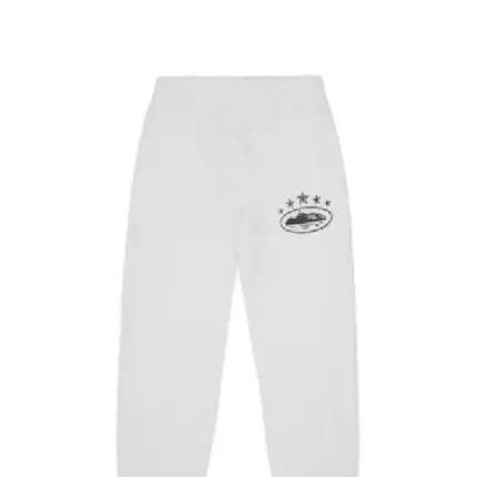 Corteiz 5 Starz Sweatpants White