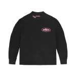 Corteiz Alcatraz Waffle Sweatshirt Black/Pink