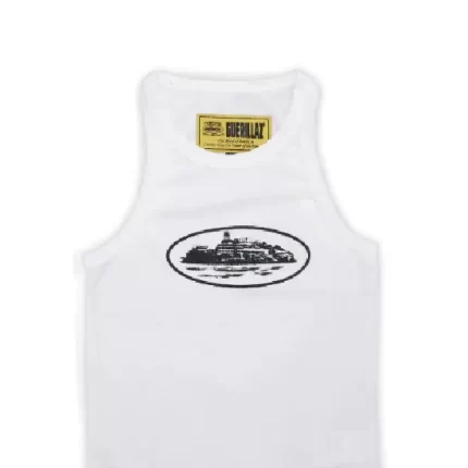 Corteiz Alcatraz Women Tank Top White