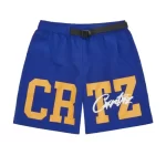 Corteiz Crtz Nylon Shorts Blue