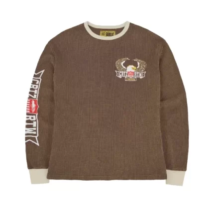 Corteiz Dipset Eagle Sweatshirt Brown