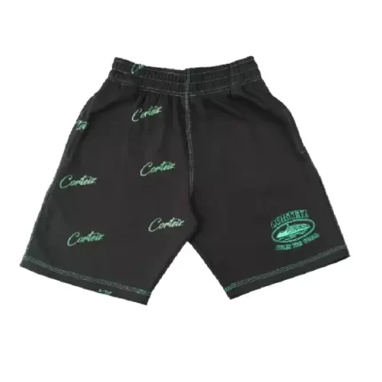 Corteiz Division ’20 Shorts Green/Black