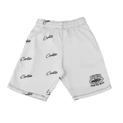 Corteiz Division ’20 Shorts White