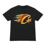 Corteiz Flame C Starz T-Shirt Black