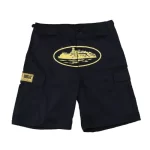 Corteiz Guerillaz 21′ Shorts Black/Yellow