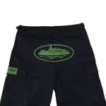 Corteiz Guerillaz Shorts Black/Green