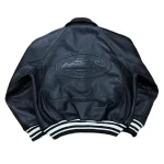 Corteiz Leather Jacket Black