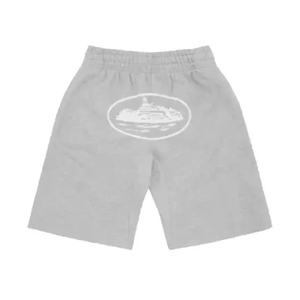 Corteiz OG Alcatraz Shorts Heather Grey