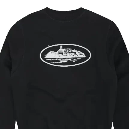 Corteiz OG Alcatraz Sweatshirt Black