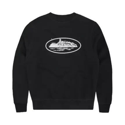 Corteiz OG Alcatraz Sweatshirt Black