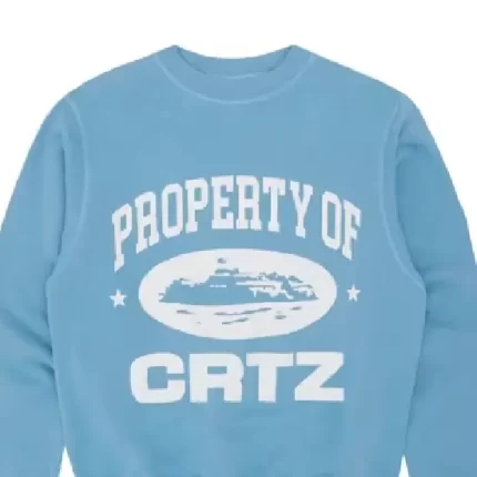 Corteiz P.O.C Sweatshirt Baby Blue