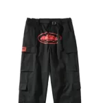 Corteiz Purp Guerillaz Cargos Black/Red