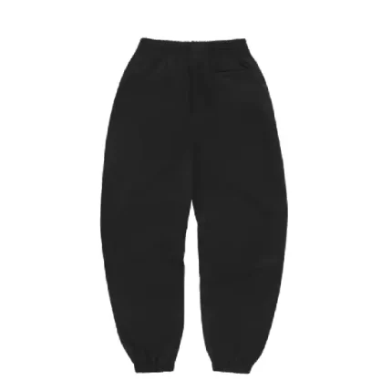 Corteiz Satin C Star Applique Sweatpants Black