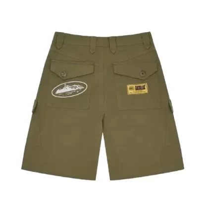 Corteiz Storm Cargo Shorts Khaki