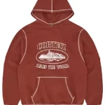 Corteiz Superior Hoodie Rust