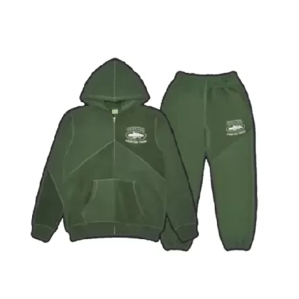 Corteiz Superior V2 Tracksuit Forrest Green