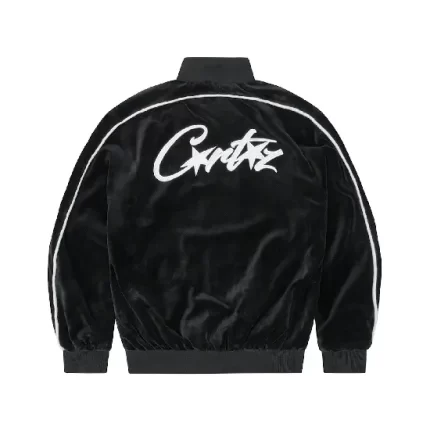 Corteiz VVS Velour Jacket Black