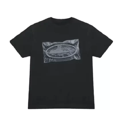 Corteiz Vacuum Sealed T-Shirt Black