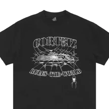 Corteiz Web Alcatraz Tee *New Blank* Black