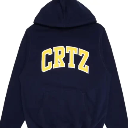 Crtz Dropout Hoodie Navy